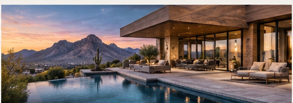 Paradise Valley mountain estate with pool
